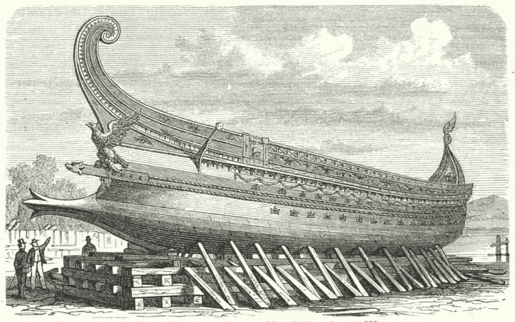 Napolean With Windmill Clio’s Armada: Napoleon III and His Trireme – North Wind Heritage ...